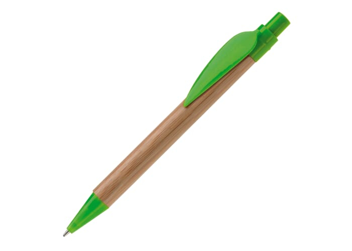 Stylo bille publicitaire - Eco leaf Pen Vert clair
